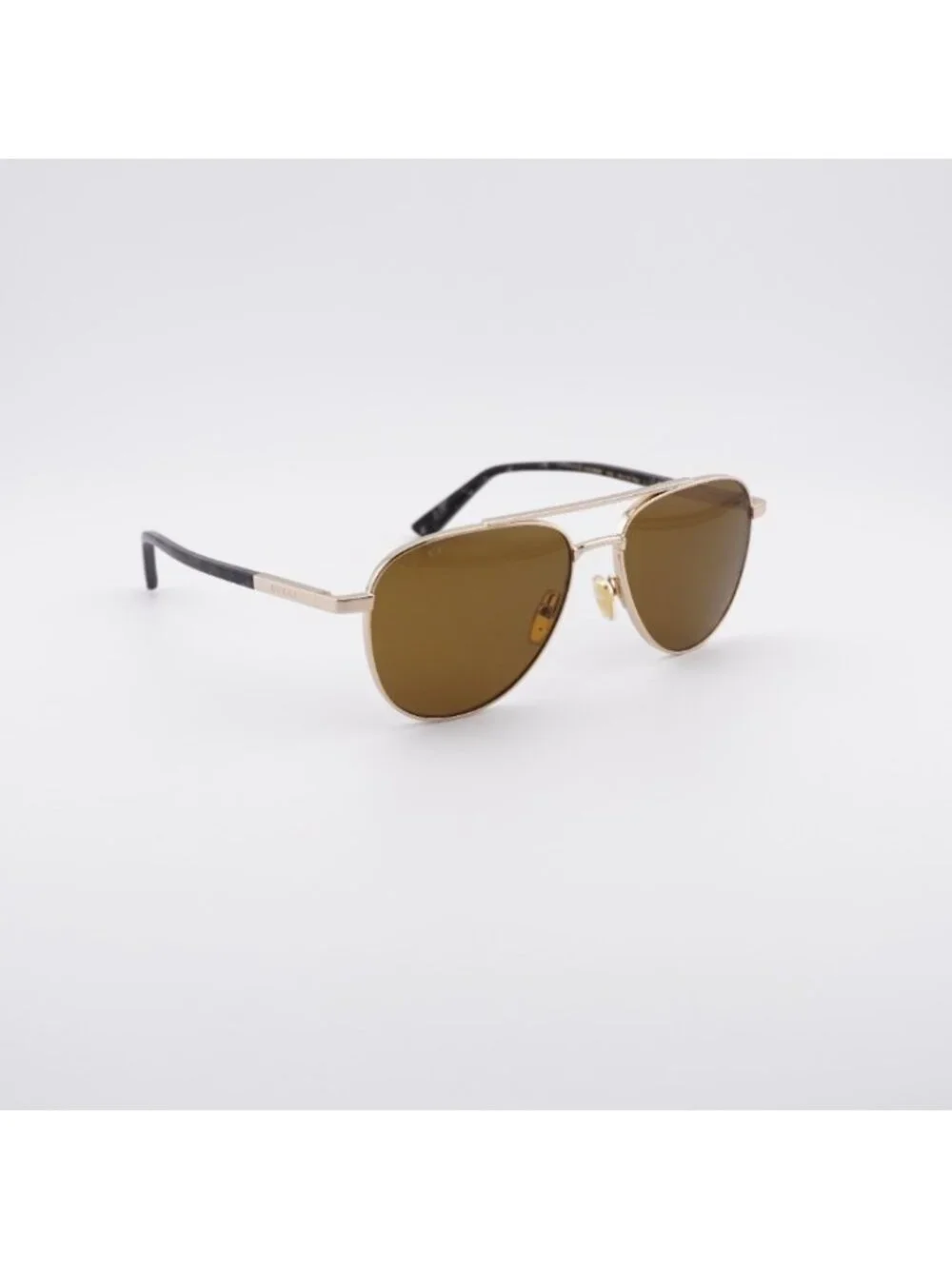 Gucci GG1962S 004 Sunglasses Gold/Havana Aviator Frame, Brown Lenses